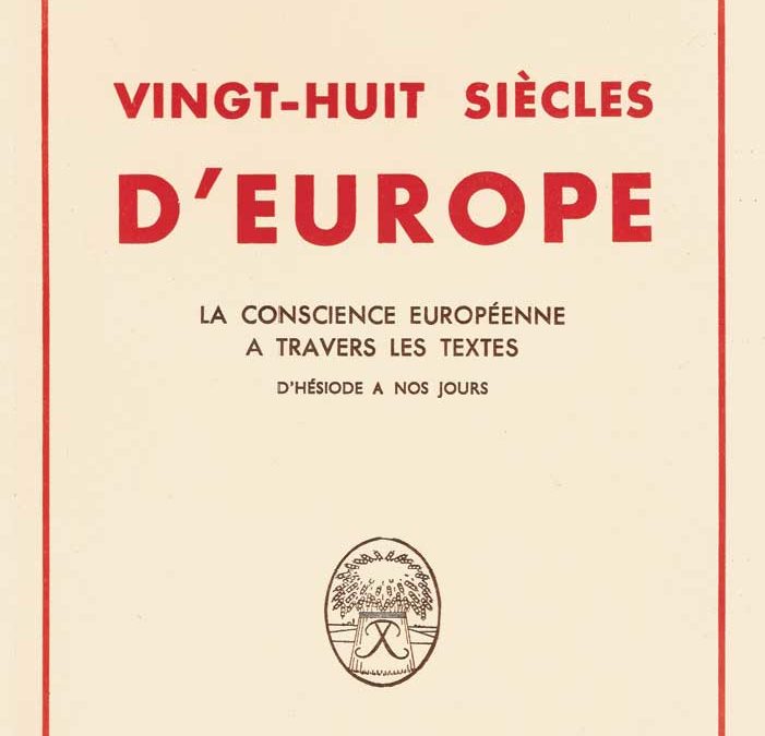 Vingt-huit siècles d’Europe